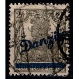 1920 - Danzig - AFA 22 - Frimærk  Stemplet.